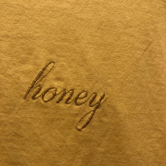 NEW J. Galt Cropped “Honey” TShirt - Picture 5 of 6